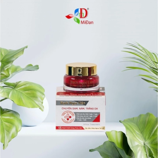 Bộ đôi kem bạch ngọc liên dưỡng trắng da mờ nám chống nắng