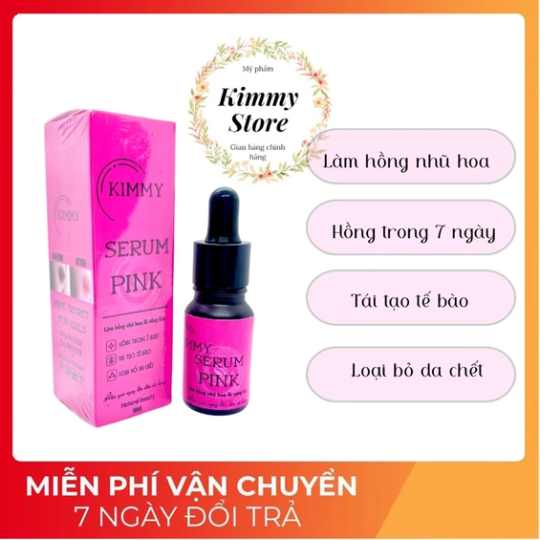 Lẻ 1 chai 10ml serum pink làm hồng nhũ hoa