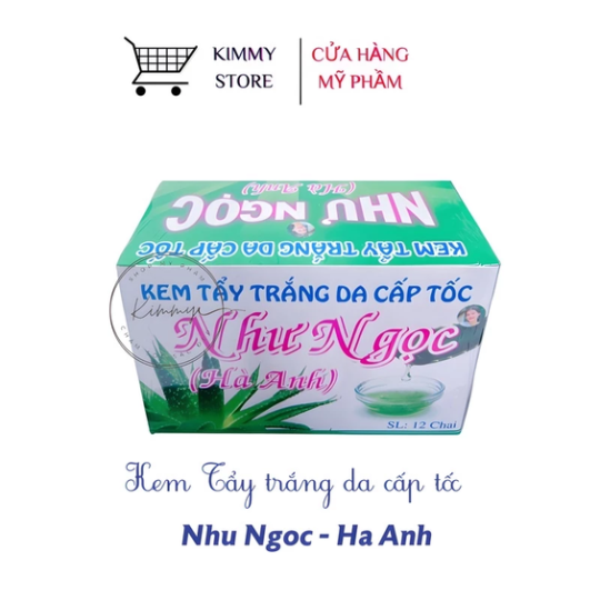 Combo 1 hộp 12 chai như ngọc tẩy xanh lá