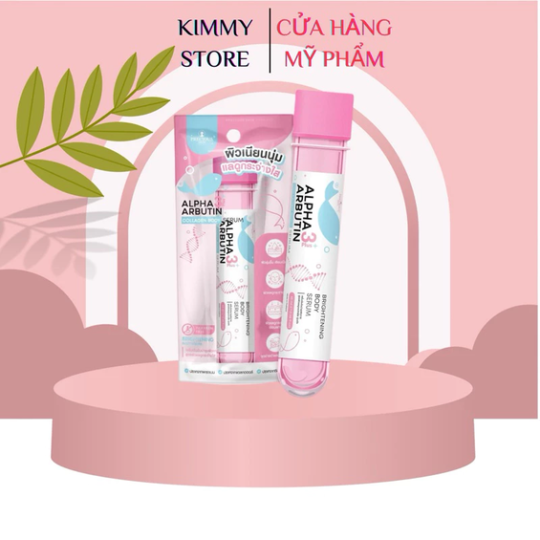 Serum Ống Kích Trắng Body Alpha Arbutin Super Brightening Body Serum Precious Skin Thailand 50ml