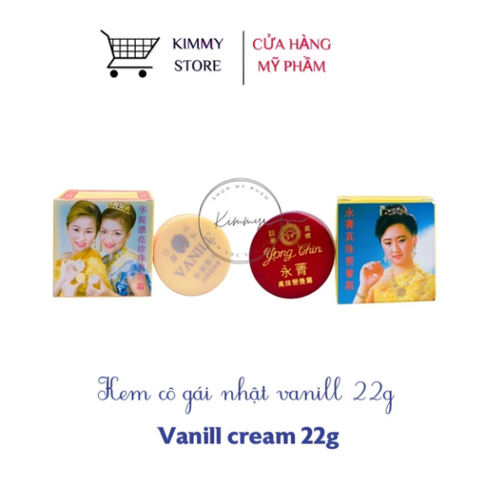 Lẻ kem vanill cô gái nhật