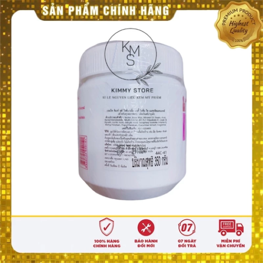 Lẻ hủ 350g lôtion thái màu trắng