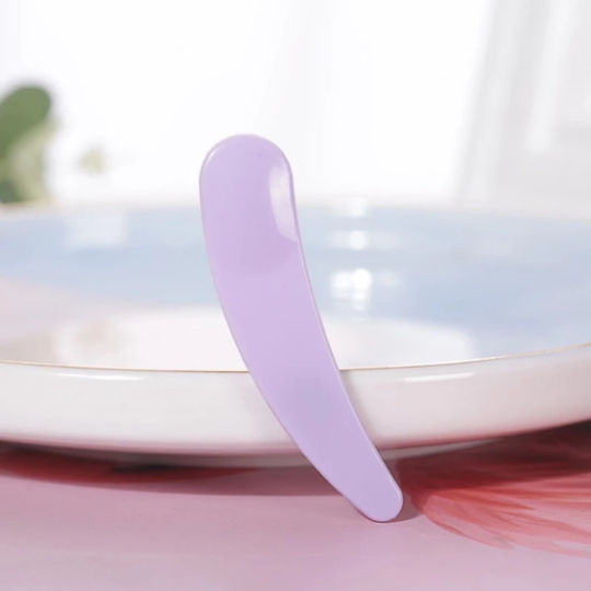 Muỗng que nhựa múc lấy kem mini nhiều màu