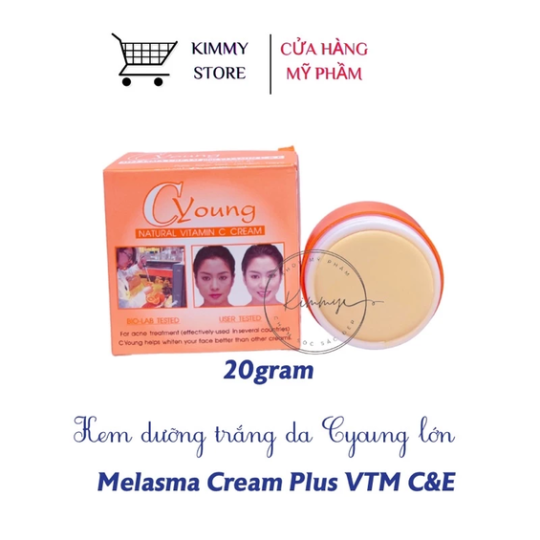 Lẻ hộp Kem Cyoung cam lớn 20g chuẩn thái