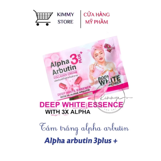 Bộ Ủ trắng body alpha arbutin collagen Cream 3plus