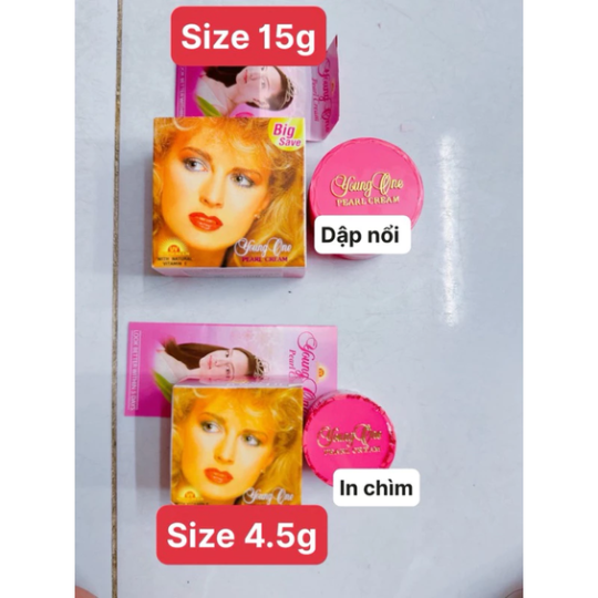 Lẻ 1 hộp kem young one 15gram ( xù ) lớn