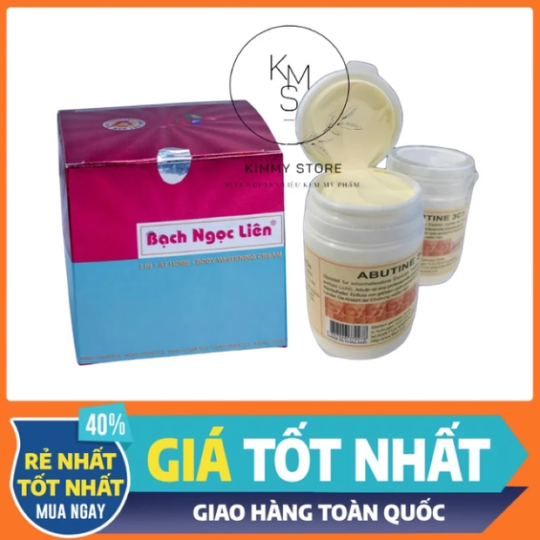 Bộ kem tẩy bạch ngọc liên xanh