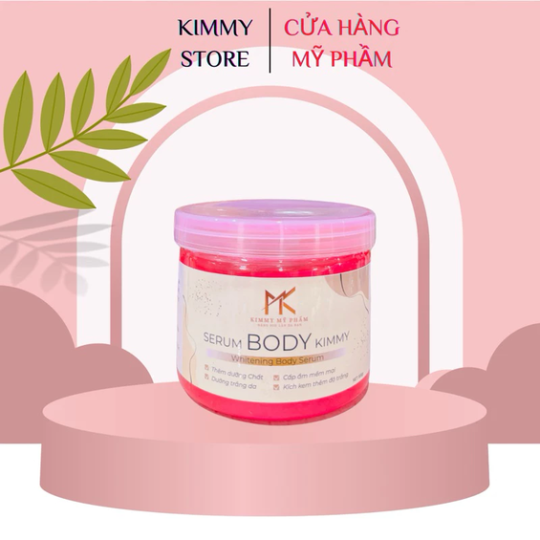Lẻ hộp 500g serum body Kimmy kích tẩy - whitening body serum