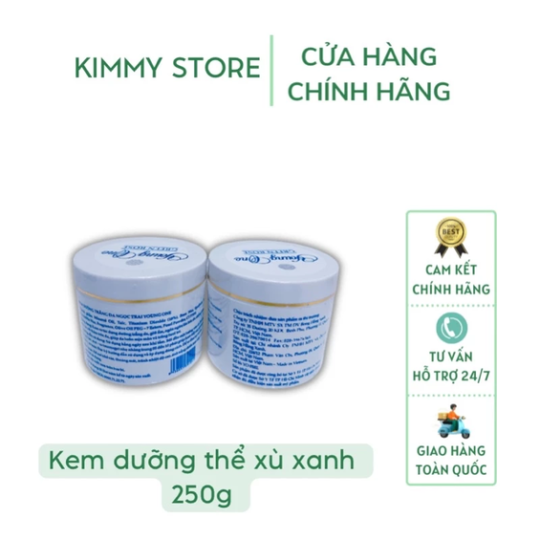 Lẻ hộp 250g kem dưỡng trắng da Young one xù xanh Greenrose