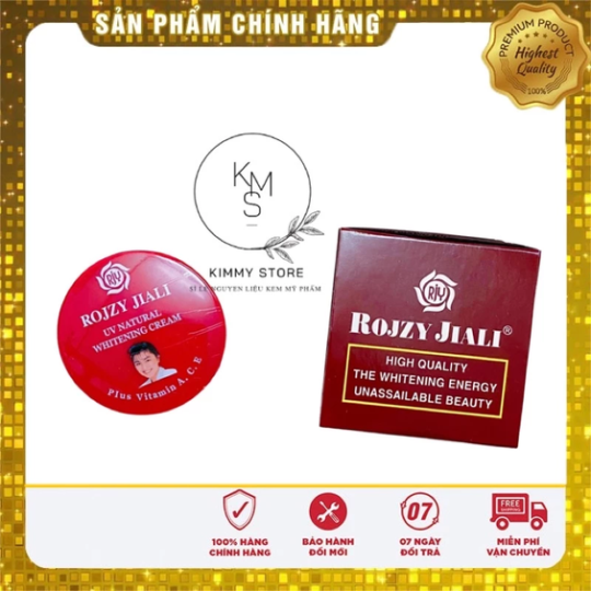 Lẻ hộp 3g kem bông hồng nâu rojzy
