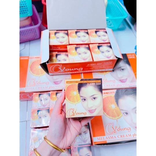 Lẻ hộp Kem Cyoung cam lớn 20g chuẩn thái