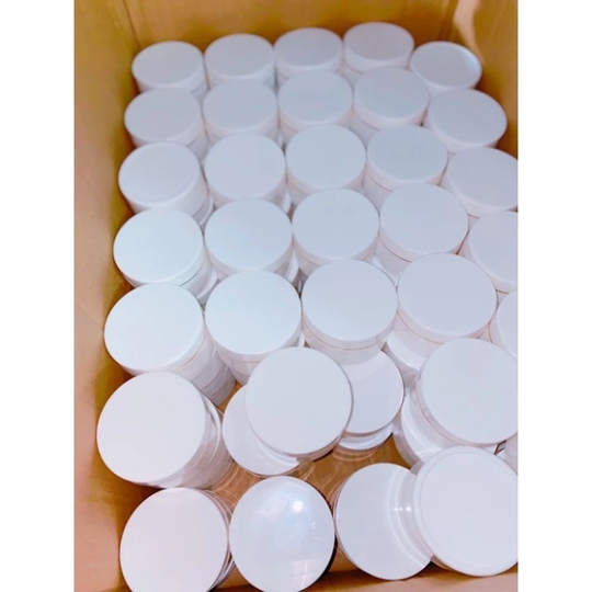 Hủ nhựa đựng kem 100g màu trắng