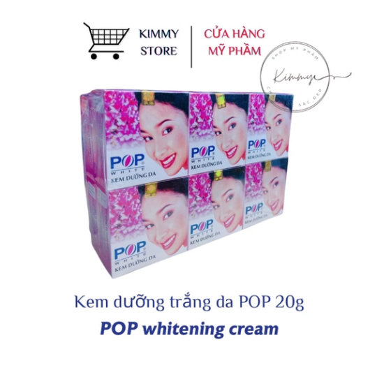 Sỉ lố 12 hộp kem xù - pop - emoon- meone - Thiện châu 20g
