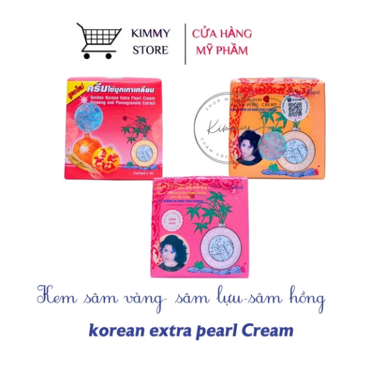 Lẻ kem sâm hồng sâm đỏ thái lan