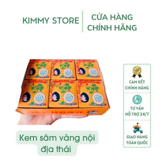 01 hộp kem sâm vàng 5g chuẩn thái 2 tem