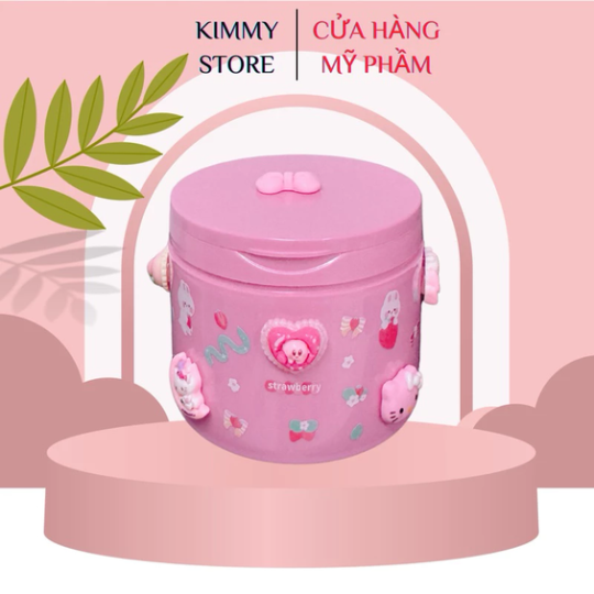 Hủ nhựa đựng kem 500g nắp bật nhựa cao cấp có seal bên trong