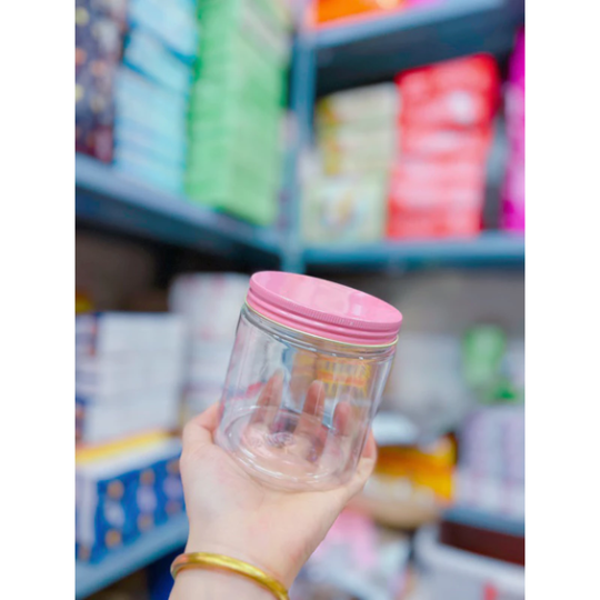 Hủ đựng kem 500g trong suốt