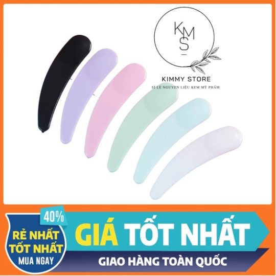 Lẻ 1 cái muỗng nhựa múc kem mini nhiều màu
