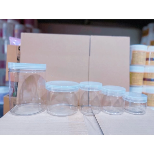 Lẻ hủ nhựa đựng kem 200g trong suốt