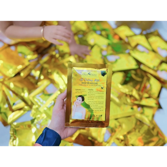 Mặt nạ ủ trắng huyết yến collagen
