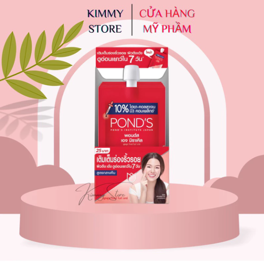 Sỉ 1 hộp 6 gói pond’s thái hồng xịn