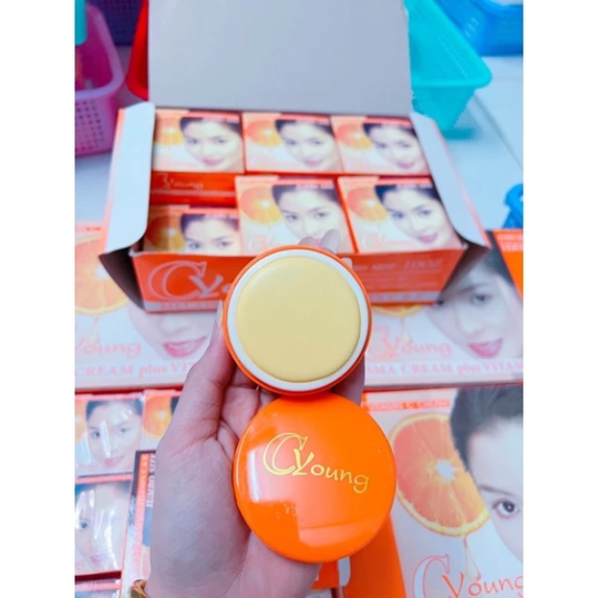 Lẻ hộp Kem Cyoung cam lớn 20g chuẩn thái