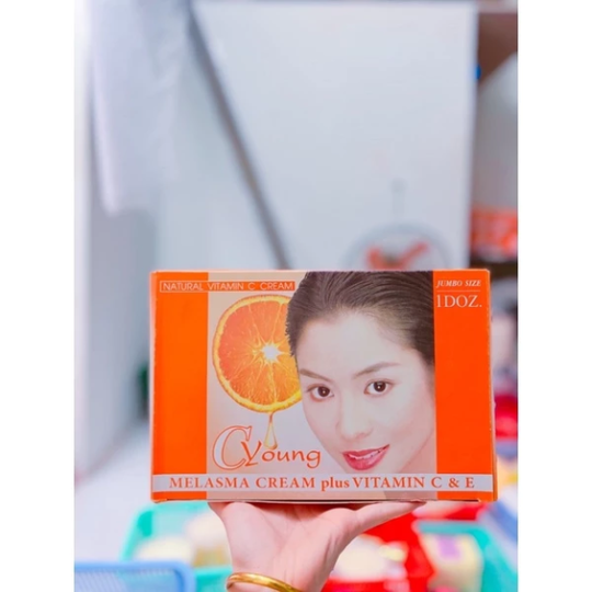 Lẻ hộp Kem Cyoung cam lớn 20g chuẩn thái