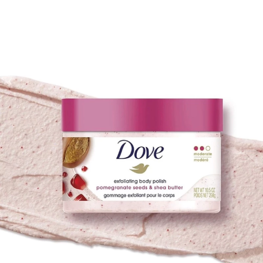 Tẩy da chết toàn thân Dove Exfoliating Body Polish bản mỹ 298gram