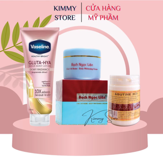 Combo kem bạch ngọc liên tẩy mạnh