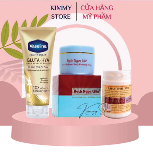 Combo kem bạch ngọc liên tẩy mạnh