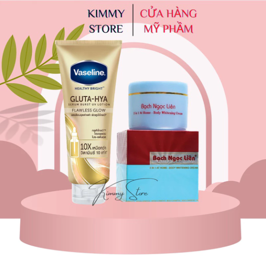 Combo kem bạch ngọc liên tẩy mạnh
