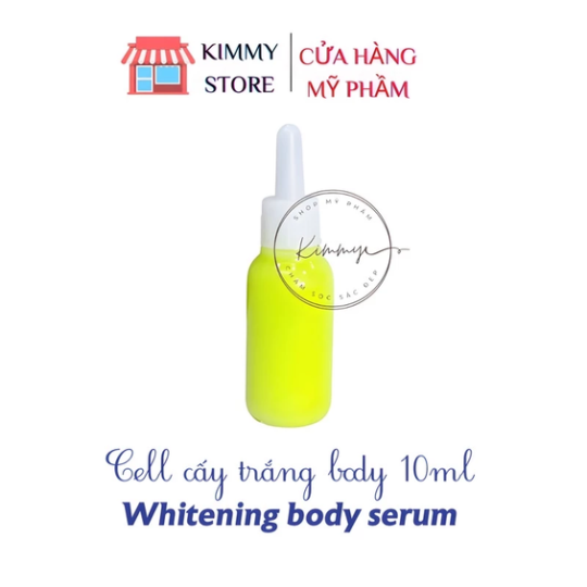 Lẻ 1 chai cell cấy trắng kích tẩy cực mạnh - whitening body serum