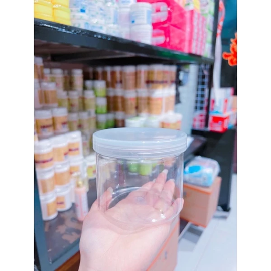 Hủ đựng kem 500g trong suốt