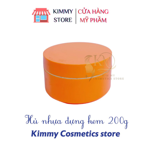 Hủ đựng kem 200g đủ màu