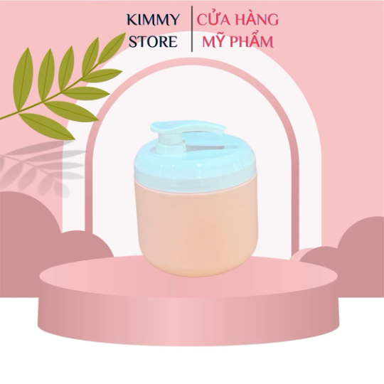 Hủ nhựa đựng kem 500g dạng vòi ấn nhiều màu Sẽ