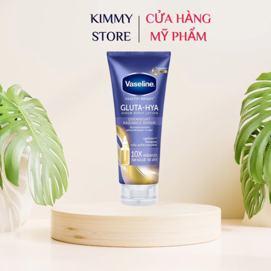 Combo dưỡng thể vaseline 50X + Viên cấy trắng alpha arbutin thái lan chính hãng