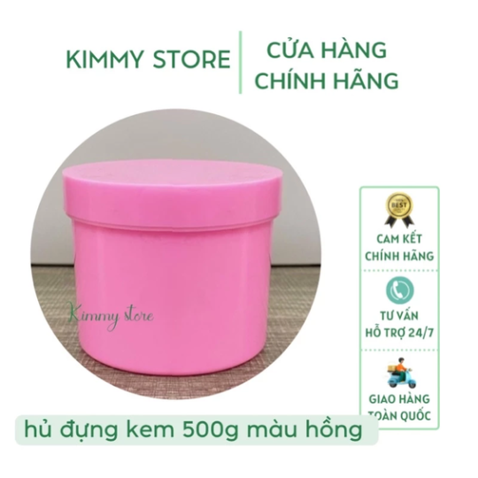 Lẻ hủ nhựa đựng kem 200g trong suốt