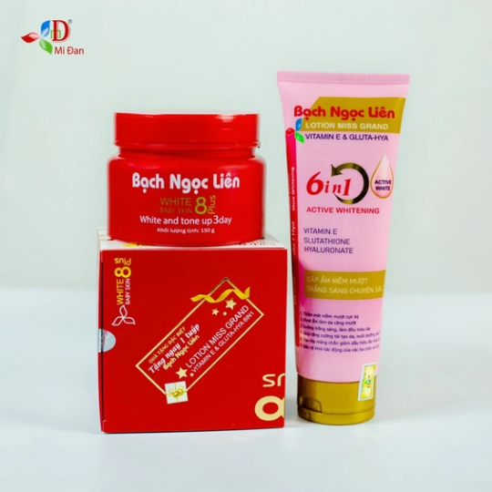 Lẻ hộp 90g kem bạch ngọc liên xanh