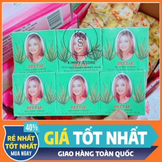 Lẻ 1 hộp 5g kem nha đam deetae