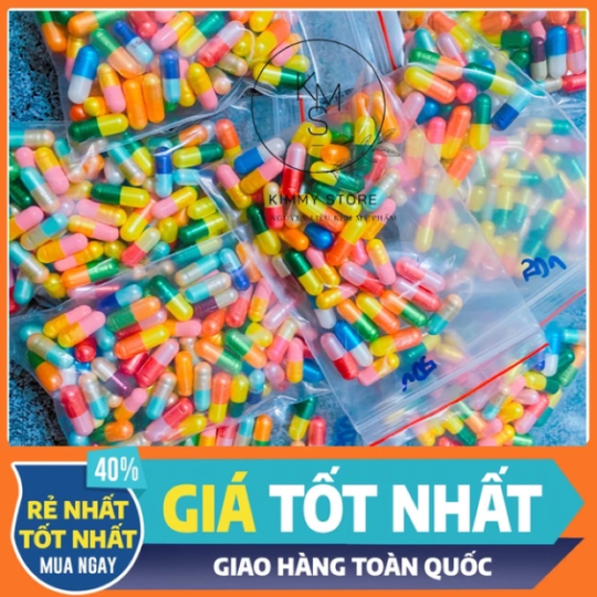 Combo 1 túi zip 100 viên cấy kích trắng