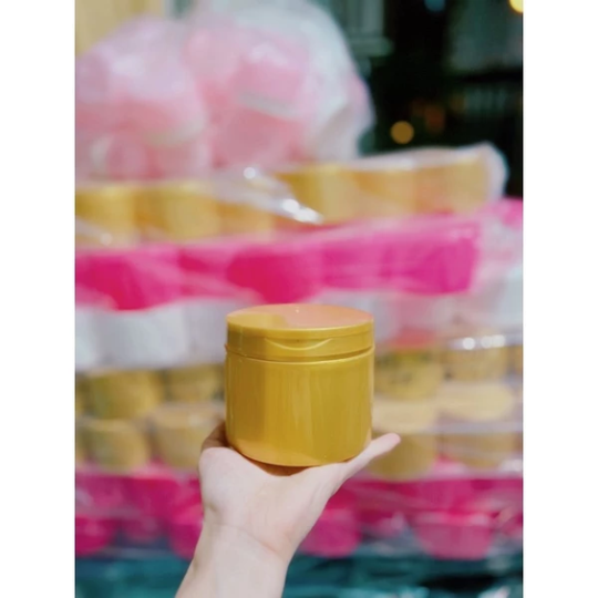 Hủ nhựa đựng kem 500g nắp bật nhựa cao cấp có seal bên trong