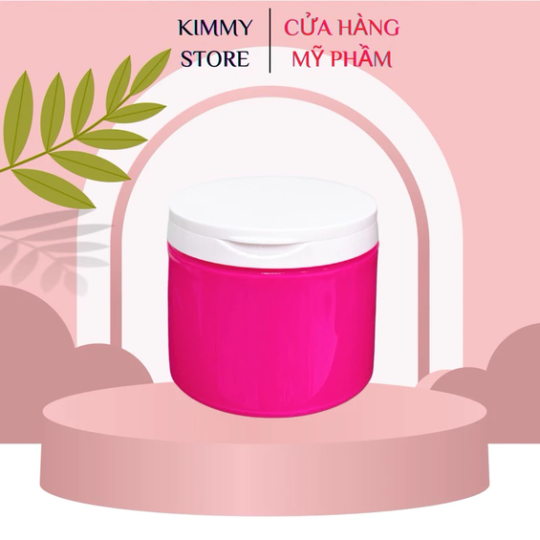 Hủ nhựa đựng kem 500g nắp bật nhựa cao cấp có seal bên trong