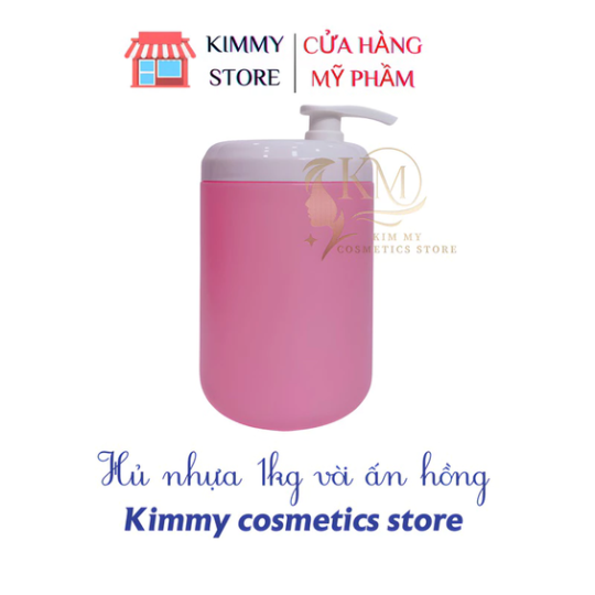 Lẻ hủ đựng kem 1kg nhựa pet trong suốt