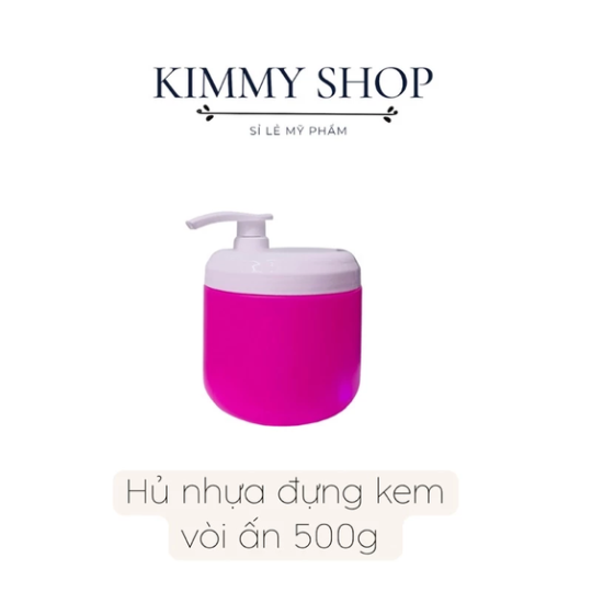 Lẻ hủ đựng kem 1kg nhựa pet trong suốt
