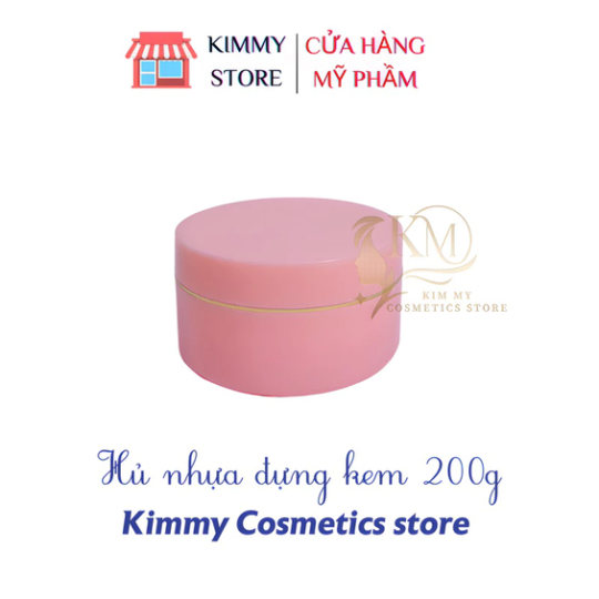 Hủ đựng kem 200g đủ màu