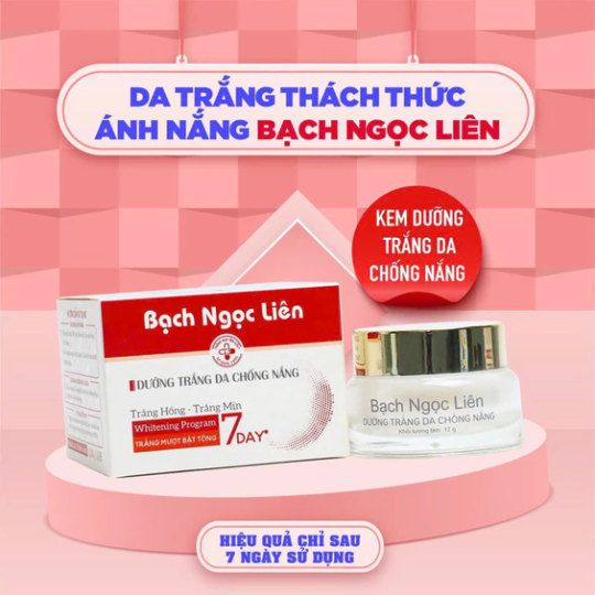 Bộ đôi kem bạch ngọc liên dưỡng trắng da mờ nám chống nắng