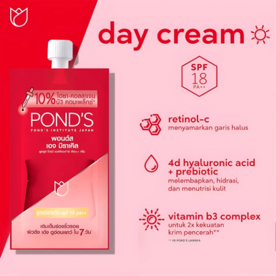 Lẻ 1 gói nhỏ kem pond’s thái xịn