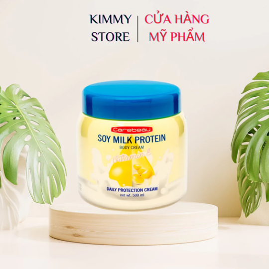 Kem dưỡng da Carebeau Vitamin E 500g hồng Thái Lan