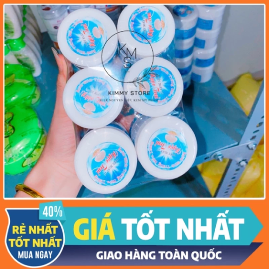 Lẻ hộp kem kích trắng nắp màu hồng