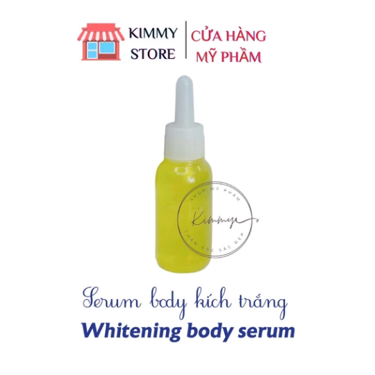Serum kích tẩy trắng cực mạnh pha kem 10ml - whitening body serum